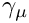 $\gamma_\mu$